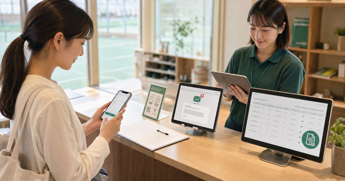 申込フォームを自動化する前に整理すること|通知・管理・CSV出力のチェックリスト
